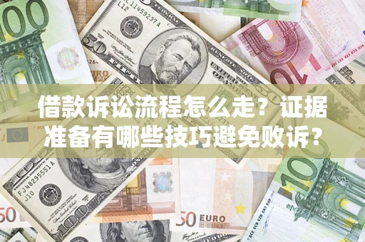 武汉借款诉讼流程怎么走？证据准备有哪些技巧避免败诉？