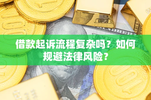 武汉借款起诉流程复杂吗？如何规避法律风险？