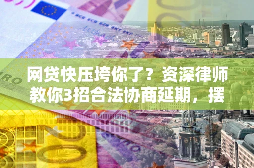 武汉网贷快压垮你了？资深律师教你3招合法协商延期，摆脱暴力催收！