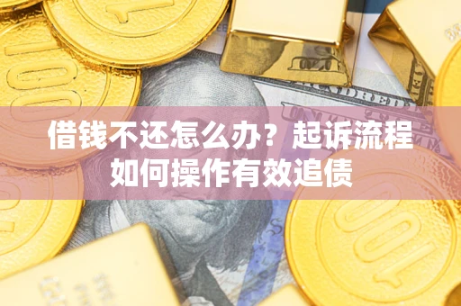 武汉借钱不还怎么办？起诉流程如何操作有效追债