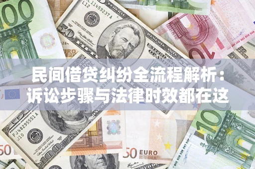 武汉民间借贷纠纷全流程解析：诉讼步骤与法律时效都在这儿了