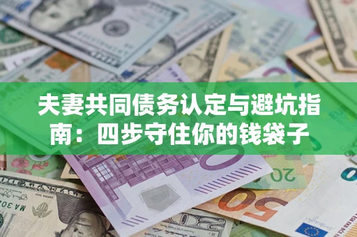 武汉夫妻共同债务认定与避坑指南：四步守住你的钱袋子