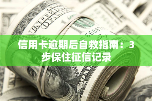 武汉信用卡逾期后自救指南：3步保住征信记录