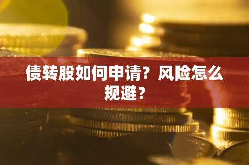 武汉债转股如何申请？风险怎么规避？