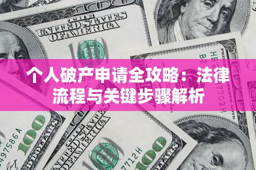 武汉个人破产申请全攻略：法律流程与关键步骤解析