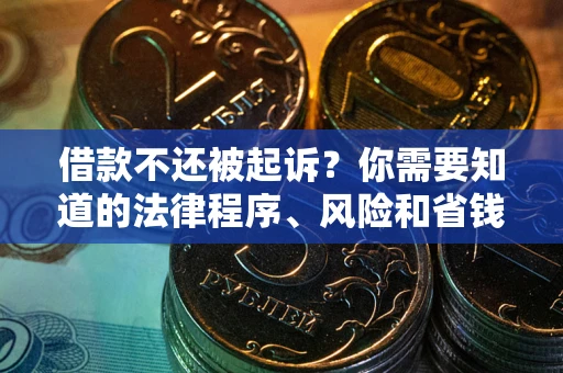 武汉借款不还被起诉？你需要知道的法律程序、风险和省钱技巧