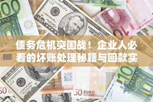 武汉债务危机突围战！企业人必看的坏账处理秘籍与回款实战指南